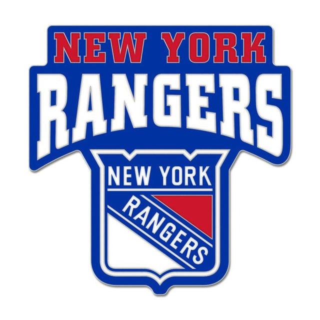 New York Rangers Collector Enamel Pin Jewelry Card