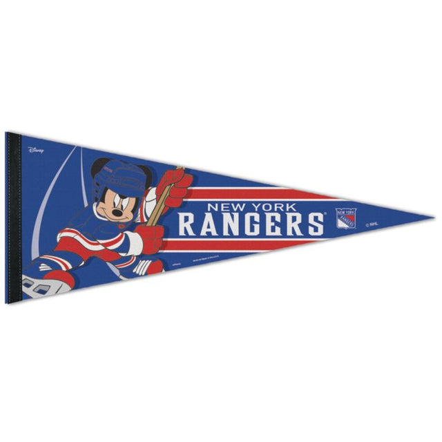 New York Rangers / Disney Disney Premium Pennant 12" x 30"