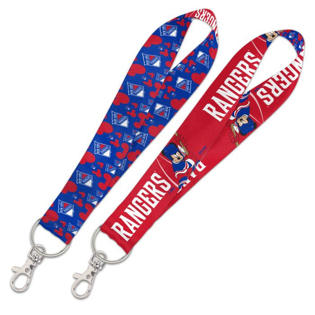 New York Rangers / Disney Lanyard Key Strap 1"