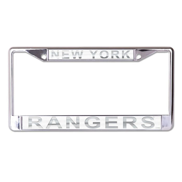 New York Rangers FROST Lic Plt Frame S/L Printed