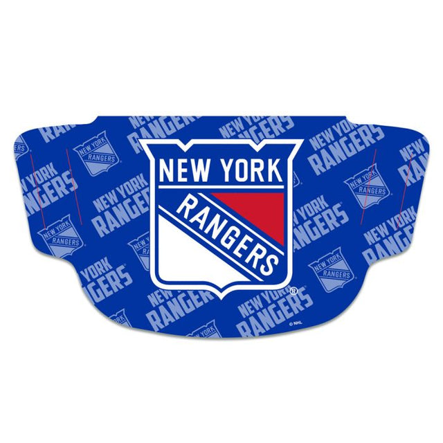 Mascarillas para aficionados de los New York Rangers