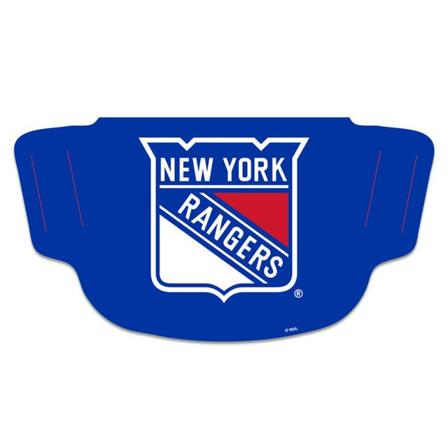 Mascarillas para aficionados de los New York Rangers