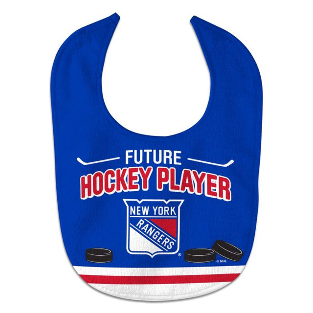 New York Rangers Future Hockey Player All Pro Baby Bib