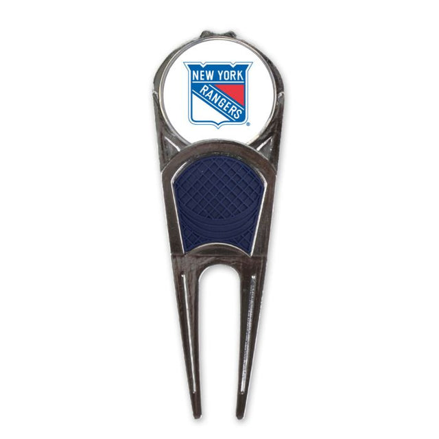 Herramienta para reparar marcas de pelotas de golf de los New York Rangers*