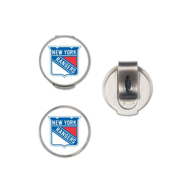 New York Rangers Hat Clip w/2 Markers, clamshell