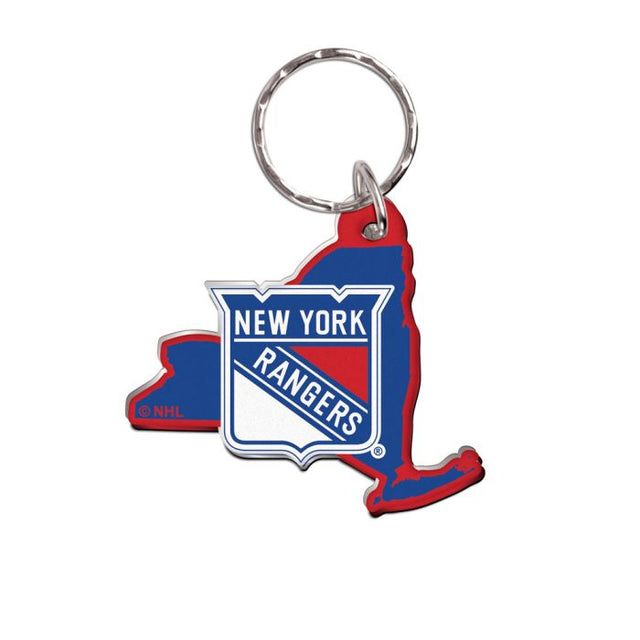 Llavero de los New York Rangers de forma libre