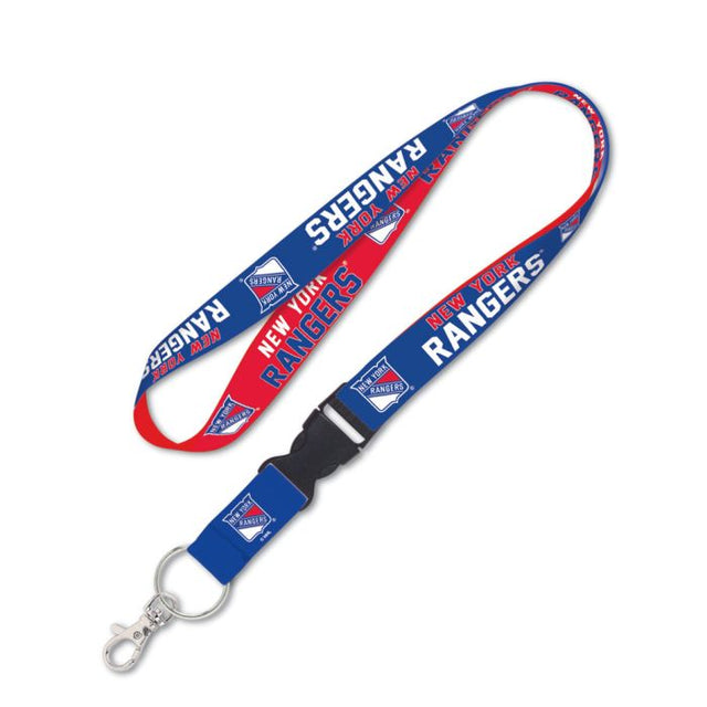 New York Rangers Lanyard w/detachable buckle 1"