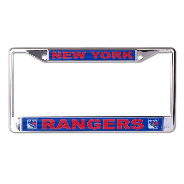 New York Rangers Lic Plt Frame S/L Printed