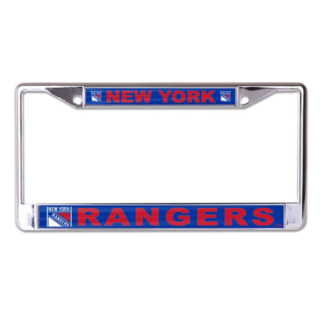 New York Rangers MEGA Lic Plt Frame S/L Printed