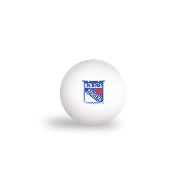 Pelotas de ping pong de los New York Rangers (paquete de 6)