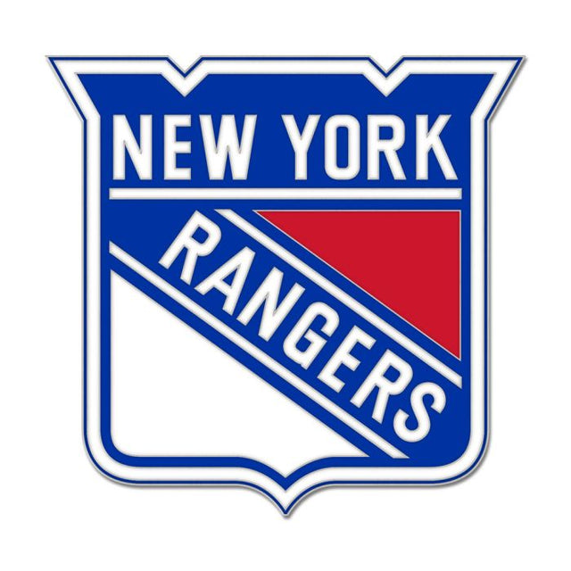 New York Rangers PRIMARY Collector Enamel Pin Jewelry Card