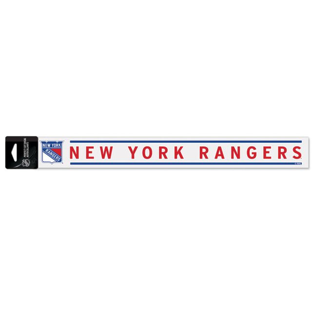 New York Rangers Perfect Cut Decals 2" x 17"