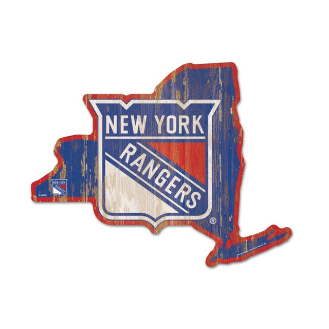 New York Rangers STATE SHAPE