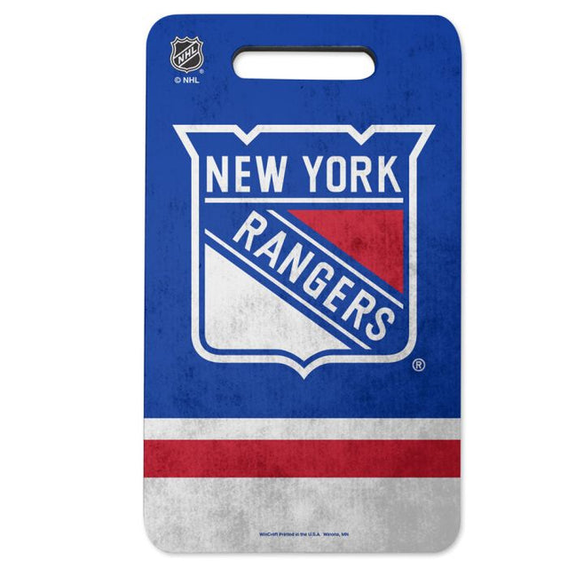 Cojín de asiento de los New York Rangers - Almohadilla para rodillas 10x17