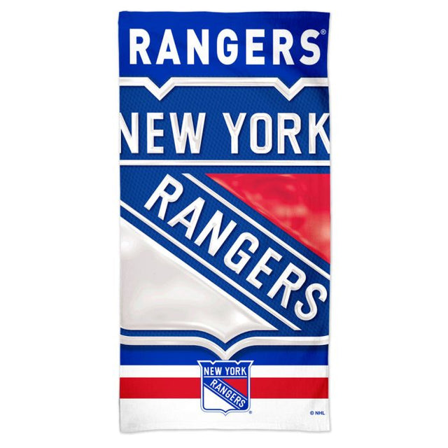 New York Rangers Spectra Beach Towel 30" x 60"