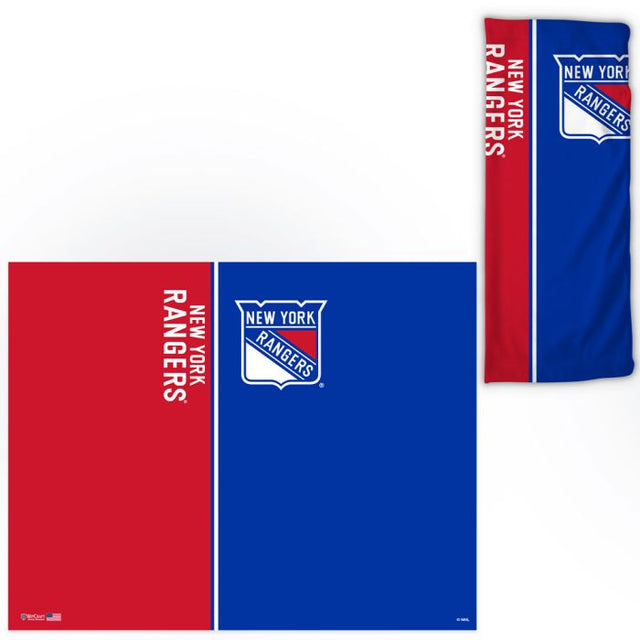 Envolturas para fanáticos de los New York Rangers con división vertical