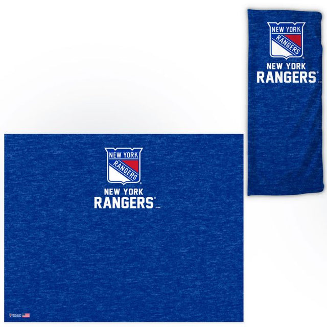 New York Rangers heathered Fan Wraps