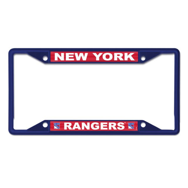 New York Rangers red Lic Plt Frame S/S