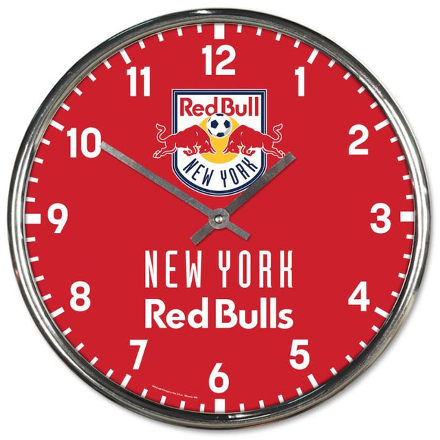 Reloj cromado de los New York Red Bulls