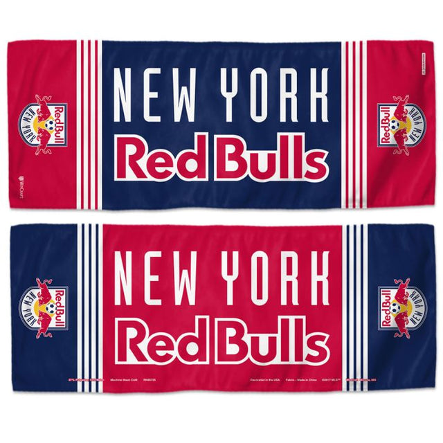 Toalla refrescante de los New York Red Bulls de 30 x 76 cm