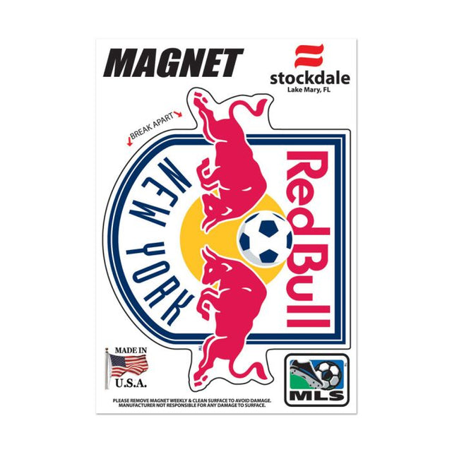 Imanes para exteriores de los New York Red Bulls de 3" x 5"