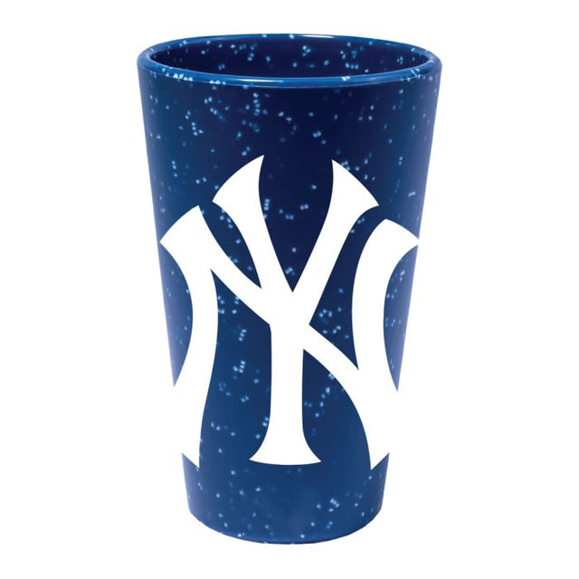 Vaso de pinta de silicona de 16 oz de los Yankees de Nueva York