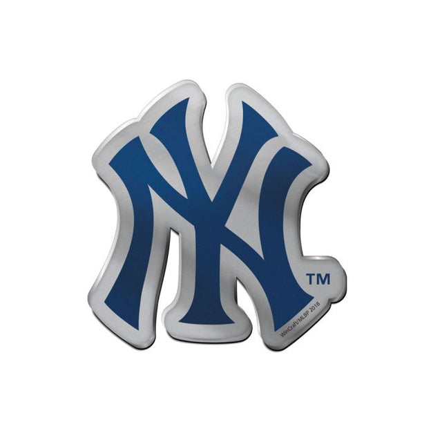 Emblema acrílico para automóvil de los Yankees de Nueva York