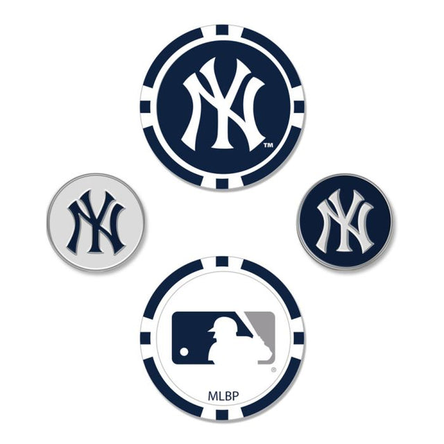 New York Yankees Ball Marker Set of four