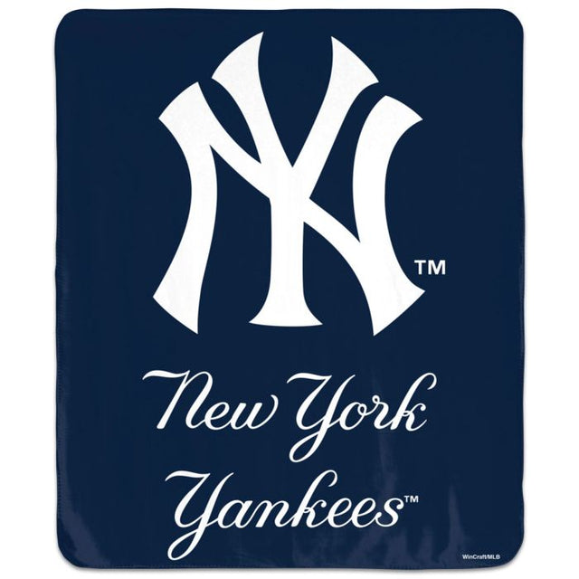 Manta de los Yankees de Nueva York: imagen ganadora, 50 x 60 pulgadas