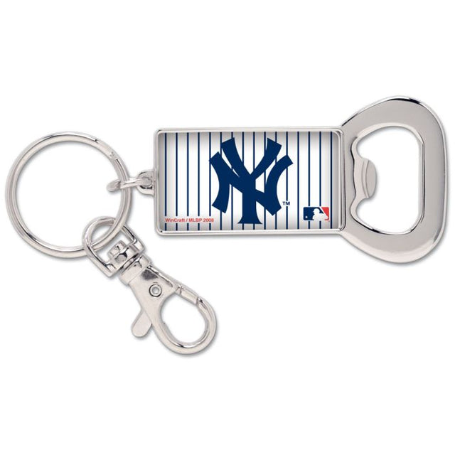 New York Yankees Bottle Opener Key Ring Rectangle