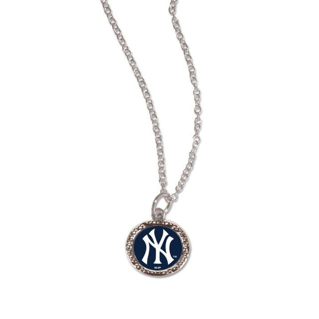 Pulsera de los Yankees de Nueva York con dije de joyería en cartulina