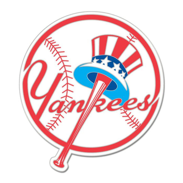 Tarjeta de joyería con pin esmaltado de colección COOPERSTOWN de los New York Yankees