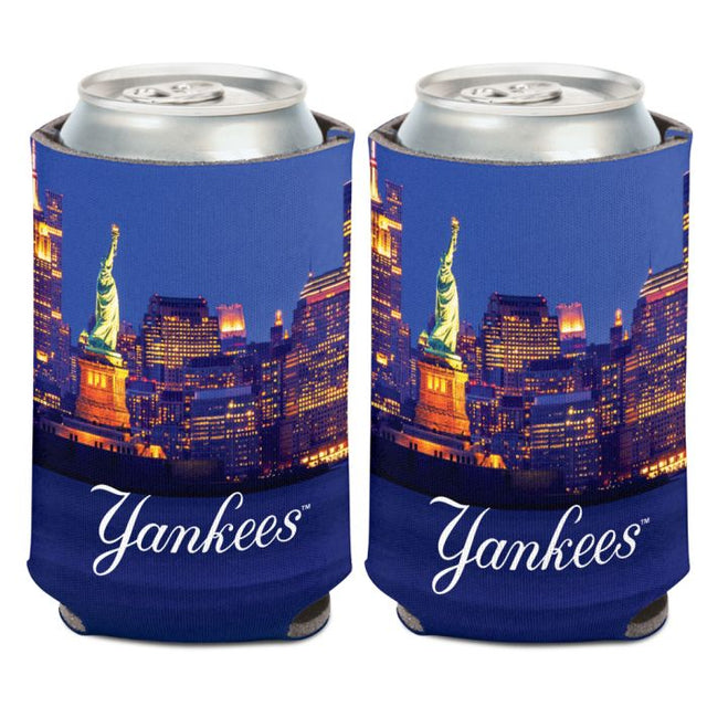 Enfriador de lata de 12 oz de los Yankees de Nueva York.