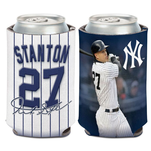 Enfriador de latas de 12 onzas de los Yankees de Nueva York de Giancarlo Stanton