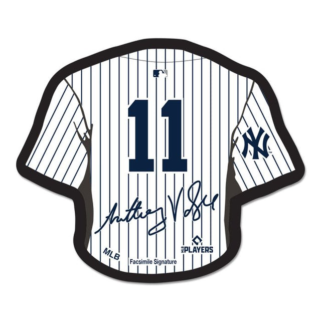 Tarjeta de joyería con pin de colección de los Yankees de Nueva York de Anthony Volpe