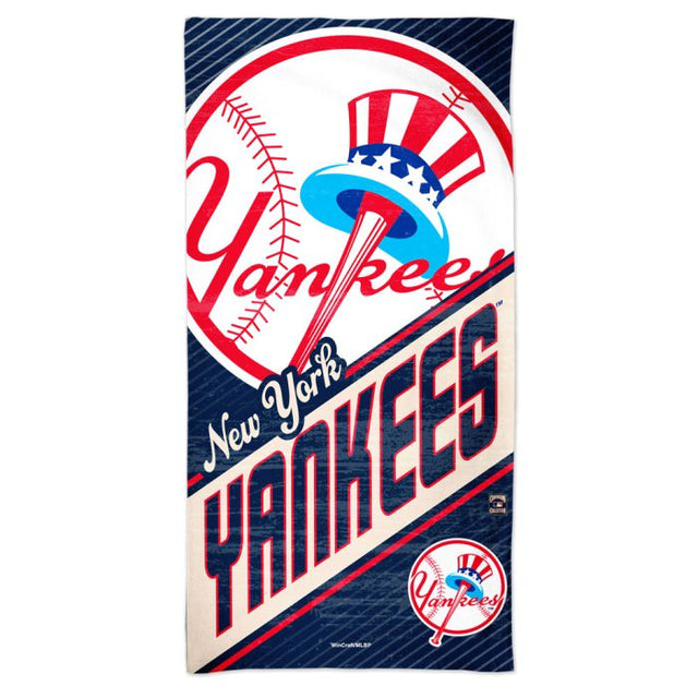 New York Yankees / Cooperstown Spectra Beach Towel 30" x 60"