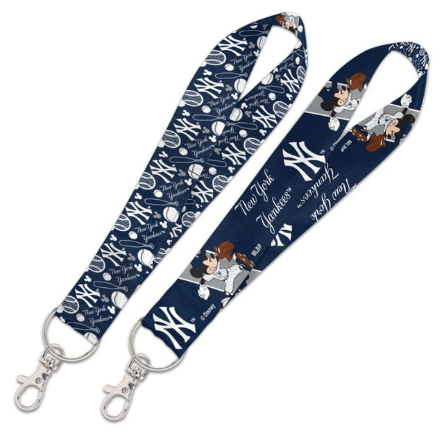 New York Yankees / Disney MICKEY Lanyard Key Strap 1"