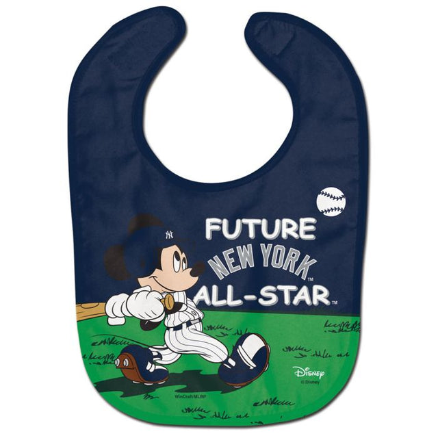 Babero para bebé All Pro de Mickey Mouse de los New York Yankees / Disney