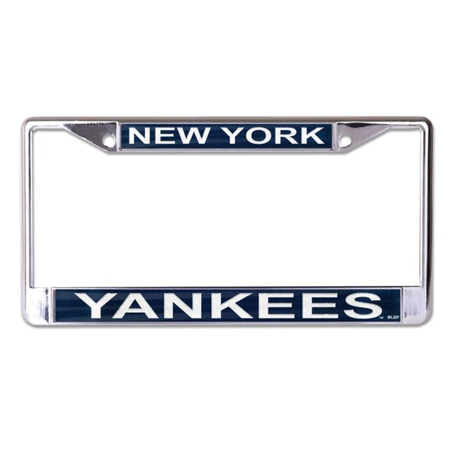 New York Yankees GLITTER Lic Plt Frame S/L Printed