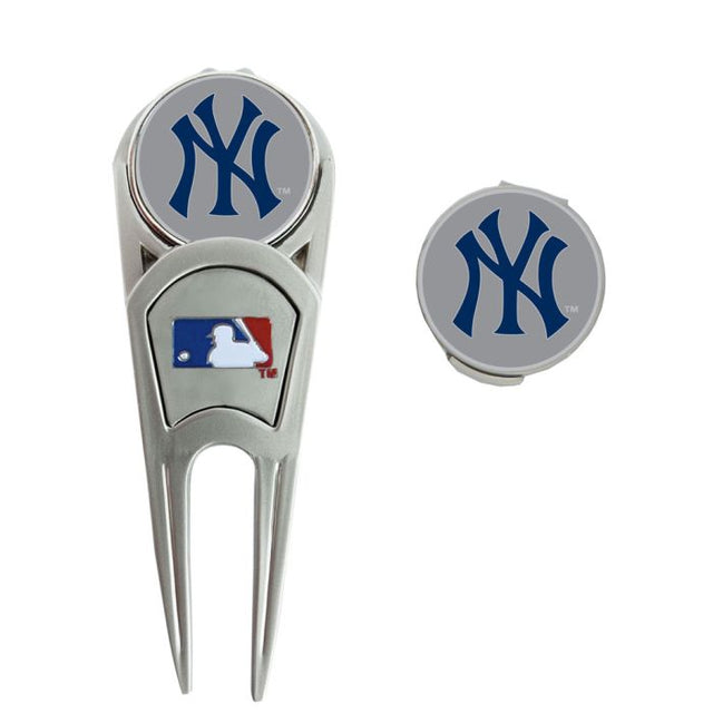 Combo de herramienta/marcador de golf/clip en forma de H de los New York Yankees*