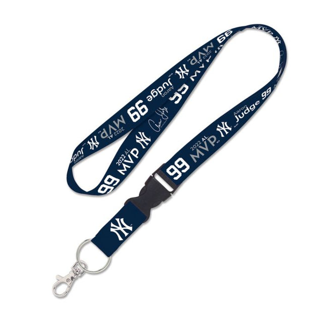 New York Yankees Lanyard w/detachable buckle 1" Aaron Judge