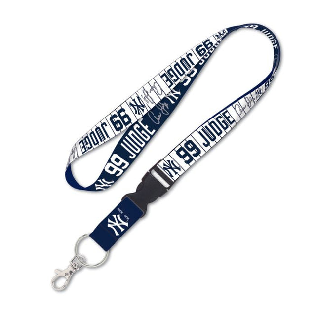 New York Yankees Lanyard w/detachable buckle 1" Aaron Judge