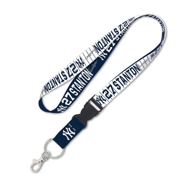 New York Yankees Lanyard w/detachable buckle 1" Giancarlo Stanton