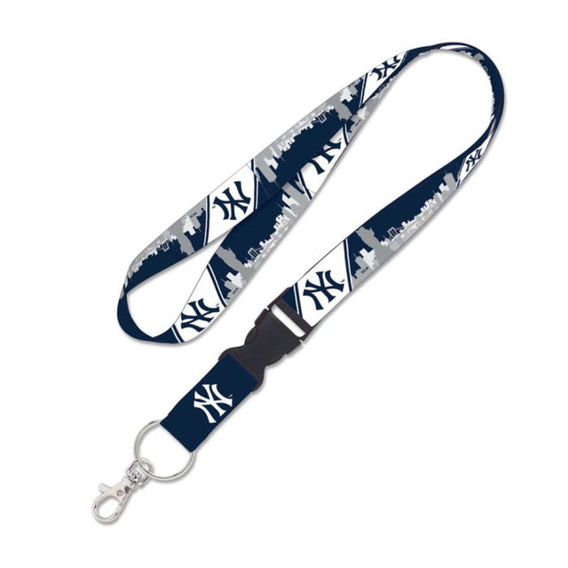 New York Yankees Lanyard w/detachable buckle 1"