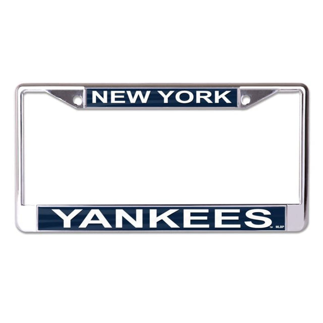 New York Yankees Lic Plt Frame S/L Printed