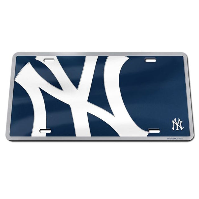 New York Yankees MEGA Specialty Acrylic License Plate