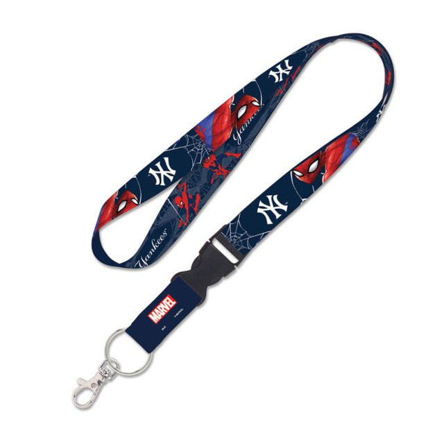 New York Yankees / Marvel (c) 2021 MARVEL Lanyard w/detachable buckle 1"