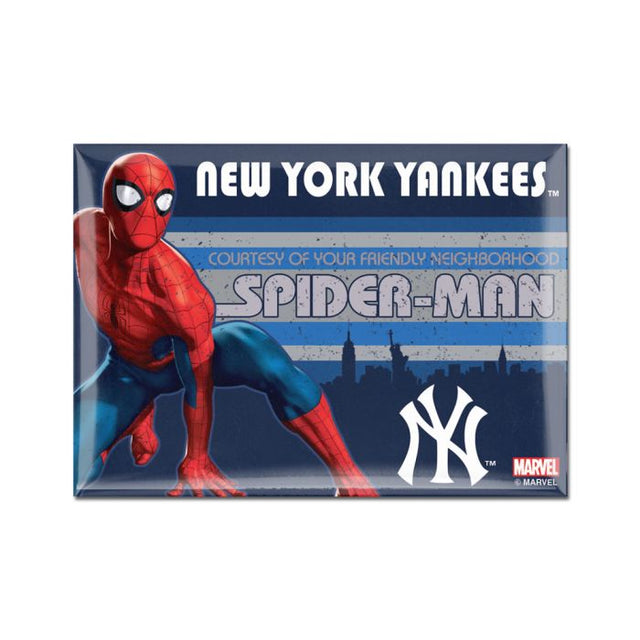 New York Yankees / Marvel (c) 2021 MARVEL Metal Magnet 2.5" x 3.5"