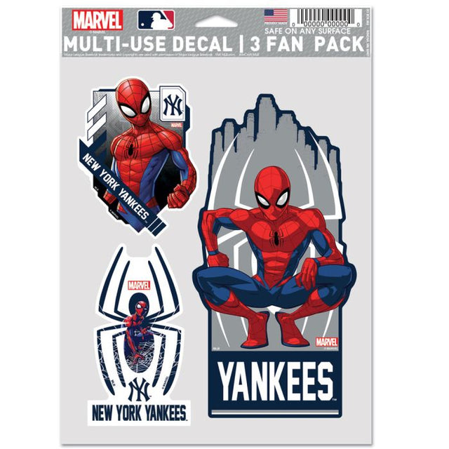 New York Yankees / Marvel (c) 2021 MARVEL Multi Use 3 Fan Pack