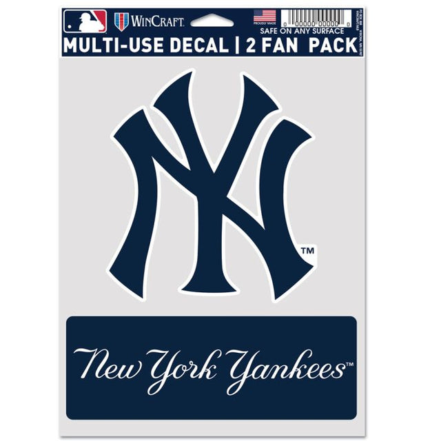 Paquete multiusos para dos fanáticos de los New York Yankees